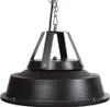 A black ceiling-mounted patio heater with a chain suspension. Anteprima dell’immagine prodotto