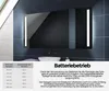 A modern bathroom with a lit mirror. Produktbild-Vorschau