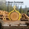 Lesnícke kliešte Wiltec na kmene stromov do 620 mm, ťažná Náhľad obrázku produktu 9