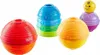 A collection of colorful stacking toys for babies. Produktbild-Vorschau