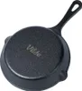 The underside of a black cast iron frying pan with the brand name 'Vilde' embossed on it. Produktbild-Vorschau