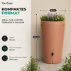 YourCasa Regentonne 230 Liter [Decore Design] - Nachhaltige Produktbild-Vorschau 5