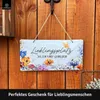 Schild Lieblingsplatz Outdoor Lieblingsplatz Schild Garten, Produktbild-Vorschau 2