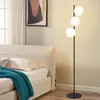 ZMH Lampa Podłogowa Czarna 3 Płomienna Nowoczesna Lampa Podgląd zdjęcia produktu 9