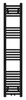 Badheizkörper Schwarz matt 300 x 1500 mm – Produktbild-Vorschau 2