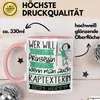 Raptexterin Tasse Geschenk Spruch Wer Will Schon Prinzessin Produktbild-Vorschau 3