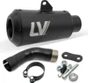 Silenziatore posteriore LeoVince LV-10 FULL BLACK Anteprima dell’immagine prodotto 1