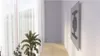 A wall-mounted product with a plant in the foreground and sheer curtains in the background. Anteprima dell’immagine prodotto