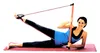 Pilates Sticks posilovací tyč s gumou růžová Náhľad obrázku produktu 2
