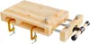Wiltec Mini établi transportable mobile & Étau, en bois de Voir les images du produit 1