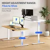 FLEXISPOT Höhenverstellbarer Schreibtisch 160x70cm-mit 2 Produktbild-Vorschau 6
