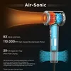 Haartrockner Air-Sonic Föhn HD-LED Anzeige 25M/S Luftstrom Produktbild-Vorschau 5