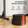SPORTNOW set de 4 poids d'haltères, 2 x 2,5 kg/5kg poids, Voir les images du produit 6