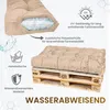TexDeko Garden halbes Palettenkissen 60x80x18cm gesteppt Produktbild-Vorschau 5