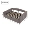 STILVORA Polsterbett 140×200 mit Lattenrost und Produktbild-Vorschau 8