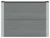 vidaXL: Jardín elevado gris, 100 x 30 x 72 cm, fabricado Vista previa de la imagen del producto 3