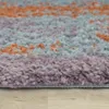 TT Home Wohnzimmer Teppich Hochflor Langflor Abstraktes Produktbild-Vorschau 2