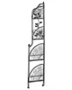 BELIANI Gartenregal in Eckform aus Metall 4 Ablageflächen Produktbild-Vorschau 6
