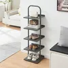 Regál na boty "Poytya" na 5 párů ocel 119 x 34 x 32 cm Náhled obrázku produktu 2
