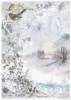 Reispapier-Set A4 – RP034 Decorated with Frost – ITD Produktbild-Vorschau 4