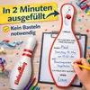 Friendly Fox 12 Bowling Einladungen, Einladungskarten zum Produktbild-Vorschau 3