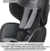 Close-up of a grey and black car seat. Produktbild-Vorschau