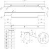 Möbelgriff BLANKETT 495 mm Schwarz gebürstet Produktbild-Vorschau 8