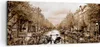 Bild auf Leinwand - Leinwandbild - Kanal Fahrräder Produktbild-Vorschau 1
