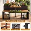 COSTWAY Gartenmöbel Set mit Hochbeet, Kräuterbeet mit Produktbild-Vorschau 6