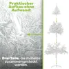 Weißer Weihnachtsbaum 180 cm künstlicher Tannenbaum 600 Produktbild-Vorschau 3