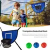 Trampolin-Basketballkorb mit 3 Bällen, Pumpe, wasserdicht, Produktbild-Vorschau 3