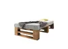 Lermowood Palettenbett M2 90 x 200 cm Eiche Holzbett Produktbild-Vorschau 2