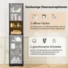COSTWAY 40x30x170,5cm mobile bagno stretto, mobile bagno Anteprima dell’immagine prodotto 5
