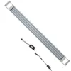 vidaXL Illuminazione per acquari LED 120-130 cm alluminio Anteprima dell’immagine prodotto 7