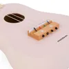 Drewniana gitara dla dzieci - ukulele - kolor różowy Podgląd zdjęcia produktu 9
