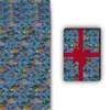 Edles Geschenkpapier mit Fischen unter Wasser auf blau - Produktbild-Vorschau 3