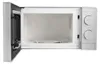 Interior view of an open microwave oven. Podgląd zdjęcia produktu