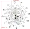 Fashion Luxury Diamond studded Metal Wall Clock Living Room Produktbild-Vorschau 9