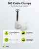 Goobay Cable Clip 5 mm, white Voir les images du produit 3