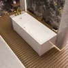 ECOLAM Badewanne Wave 160x80 cm + Schürze | Wanne Produktbild-Vorschau 4
