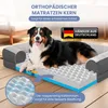 ELONEO Orthopädisches Hundebett, Größe XL - Grau Produktbild-Vorschau 2