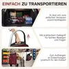 Sekey Klappbar Einkaufstrolley 2 Räder Aluminium, mit 50L Produktbild-Vorschau 7