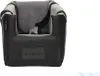 A black and gray dog car seat is shown against a white background. Produktbild-Vorschau