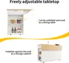 MODFU Îlot de Cuisine Mobile - Plateau avec Prise Voir les images du produit 7