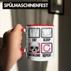 Trendation - Eat Sleep Metalcore Repeat Tasse Geschenk Produktbild-Vorschau 4