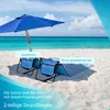 2-teiliges Set Strandmatte, Strandliege, faltbare Produktbild-Vorschau 4