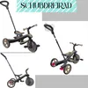 Globber Trike Explorer 4-in-1 Dreirad / Laufrad, Farbe:Sand Produktbild-Vorschau 3