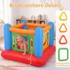 Château gonflable pour enfants COSTWAY, avec 4 entrées, Voir les images du produit 6