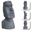 Moai Kopf Skulptur Büste Statue Deko Osterinsel Figur Produktbild-Vorschau 1
