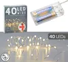 40 LED Lichterkette Mikro, TIMER, 420cm Produktbild-Vorschau 1